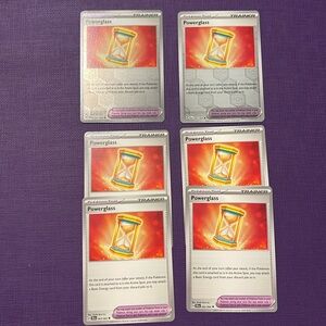 Powerglass SFA 063/064 x4 non holo & x2 reverse holo